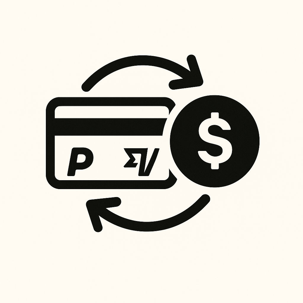 Payment Method Icon PayPal or Wise
